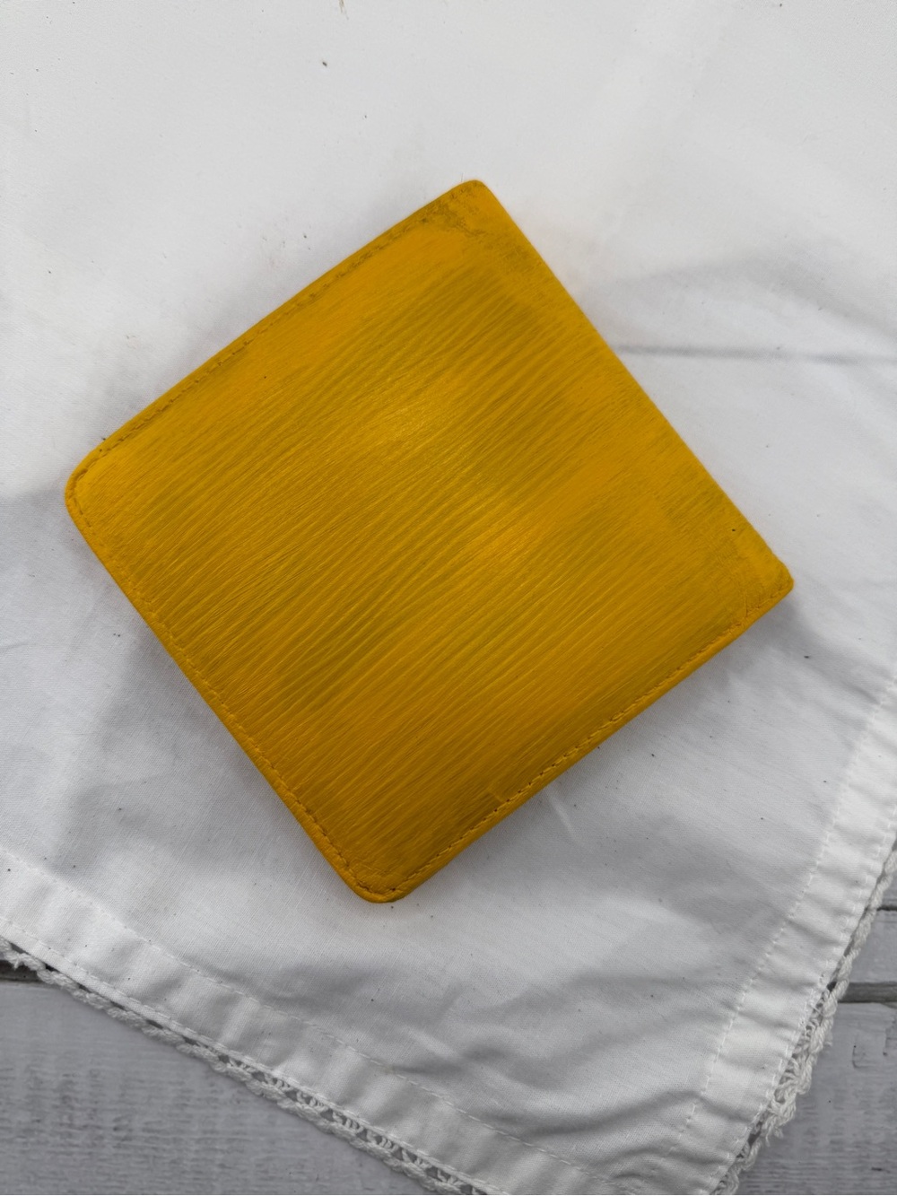 AUTHENTIC Louis Vuitton Marco Wallet. Yellow. - Picture 2 of 13